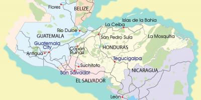 نقشہ کے mosquitia ہونڈوراس